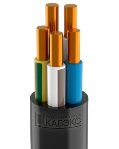 ППГнг(А)-HF 5х10 ОК (N PE) 0,66кВ Кабэкс (ТХМ00132588). Кабель силовой, не распространяющий горение, не содержащих галогенов. Кабэкс в Йошкар-Оле
