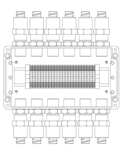 КВМК 2401. Коробка коммутационная взрывозащищенная. Компания СМД в Йошкар-Оле