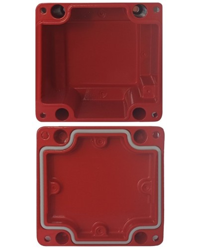 МКС Мороз, глухая, IP66/IP68, красный. Коробка коммутационная металлическая. Магнито-Контакт в Йошкар-Оле
