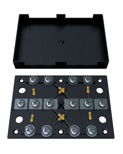 KRA-4 300 Om black (MEC42104). Коробка на 4 абонента. МЭК-Электрика в Йошкар-Оле