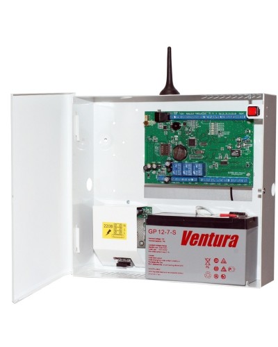 S632-2GSM-BK25-W (S632-2GSM-BK), Бокс-комплект под 7Ач, белый. Устройство оконечное объектовое приемно-контрольное c GSM коммуникатором. Проксима в Йошкар-Оле