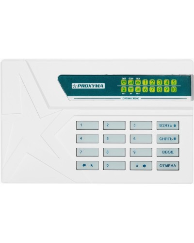 W500RWL+ Optima. Объектовый прибор с встроенными GSM, РПП Ладога-РК/Ладога-РК+, проводными шлейфами и W-Fi. Проксима в Йошкар-Оле