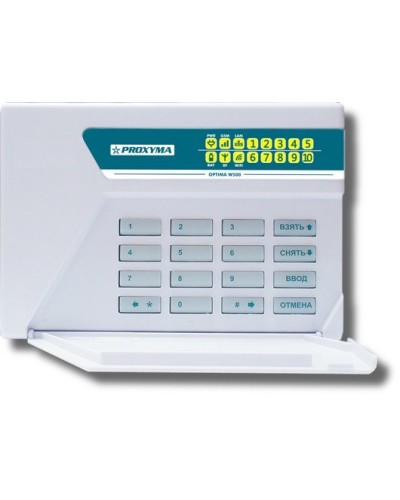 W500BL Optima. Объектовый прибор с встроенными GSM, РПП БРИЗ и Ладога-РК и проводными шлейфами. Проксима в Йошкар-Оле