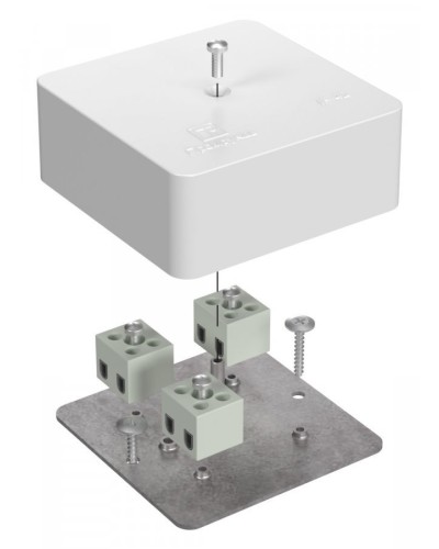 Коробка огнестойкая 75х75х30 (40-0450-FR2.5-6). Коробка огнестойкая для открытой установки. Промрукав в Йошкар-Оле