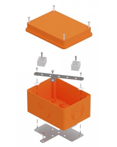 Коробка огнестойкая 150х110х90 E15-E120 для о/п (40-0351-FR10.0-4). Коробка огнестойкая для открытой установки. Промрукав в Йошкар-Оле