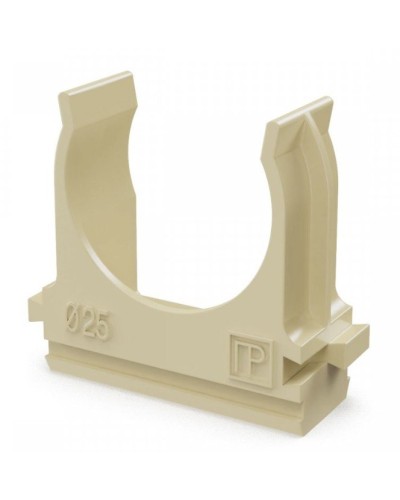 Крепёж-клипса для труб АБС-пластик сосна D25 (100 шт) (PR13.0050). Крепление для труб ПВХ. Промрукав в Йошкар-Оле