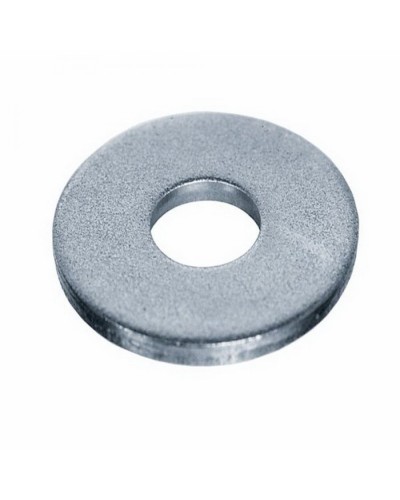 Шайба с широкими полями (кузовная) оцинкованная M12 (DIN 9021) (100 шт) (PR08.3927). Шайба с широкими полями. Промрукав в Йошкар-Оле
