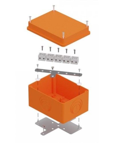 Коробка огнестойкая 150х110х90 E15-E120 для о/п (40-0351-FR1.5-10). Коробка огнестойкая для открытой установки. Промрукав в Йошкар-Оле