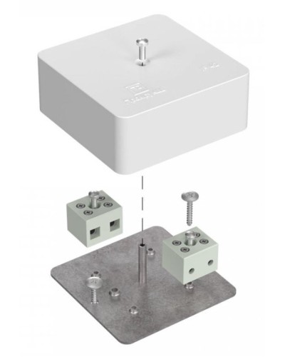Коробка огнестойкая 75х75х30 (40-0450-FR6.0-4). Коробка огнестойкая для открытой установки. Промрукав в Йошкар-Оле