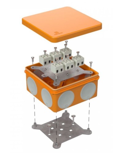 Коробка огнестойкая 60-0300-FR2.5-12 Е15-Е120 100х100х50. Коробка огнестойкая для открытой установки. Промрукав в Йошкар-Оле