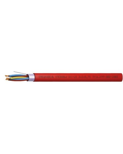 КПСВЭВнг(А)-LS 3х2х1,5 (Спецкабель). Кабель симметричный для систем сигнализации и управления, групповой прокладки, с пониженным дымо- и газовыделением. Спецкабель в Йошкар-Оле