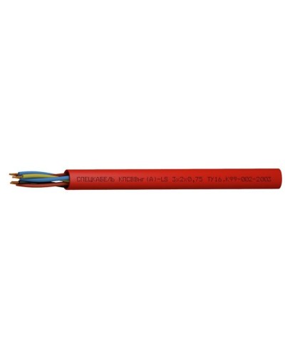 КПСВВнг(А)-LS 4х2х1,5 (Спецкабель). Кабель симметричный для систем сигнализации и управления, групповой прокладки, с пониженным дымо- и газовыделением. Спецкабель в Йошкар-Оле