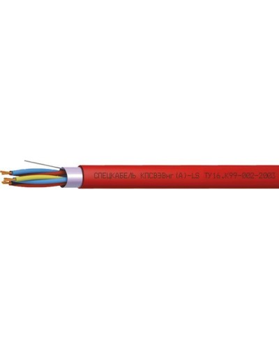 КПСВЭВнг(А)-LS 2х2х1,5 (Спецкабель). Кабель для систем пожарной и охранной сигнализации, с пониженным дымо- и газовыделением. Спецкабель в Йошкар-Оле