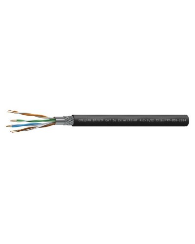 СПЕЦЛАН SF/UTP Cat 5e ZH нг(А)-HF 1х2х0,52. Кабель «витая пара» (LAN) для структурированных систем связи. Спецкабель в Йошкар-Оле