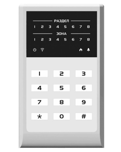 МИРАЖ-КД-04 (grey). Кнопочная кодовая панель. Стелс НПП в Йошкар-Оле
