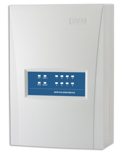 Мираж-GSM-M8-04. Устройство оконечное объектовое приемно-контрольное c GSM коммуникатором. Стелс НПП в Йошкар-Оле
