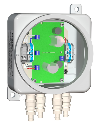 БПУ-2-220VAC-24VDC/2,0A ВБ. Блок питания уличный взрывозащищенный. Тахион в Йошкар-Оле